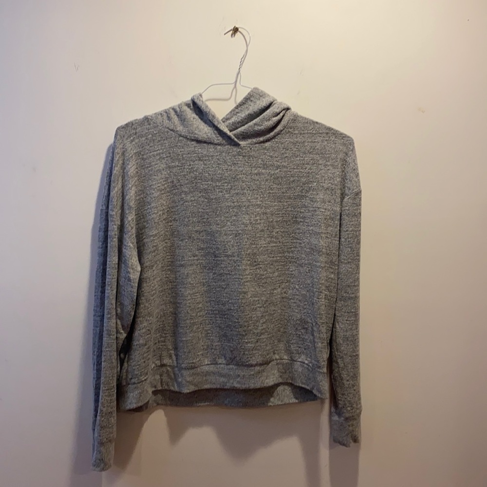 GAP super soft light grey hoodie / sweatshirt